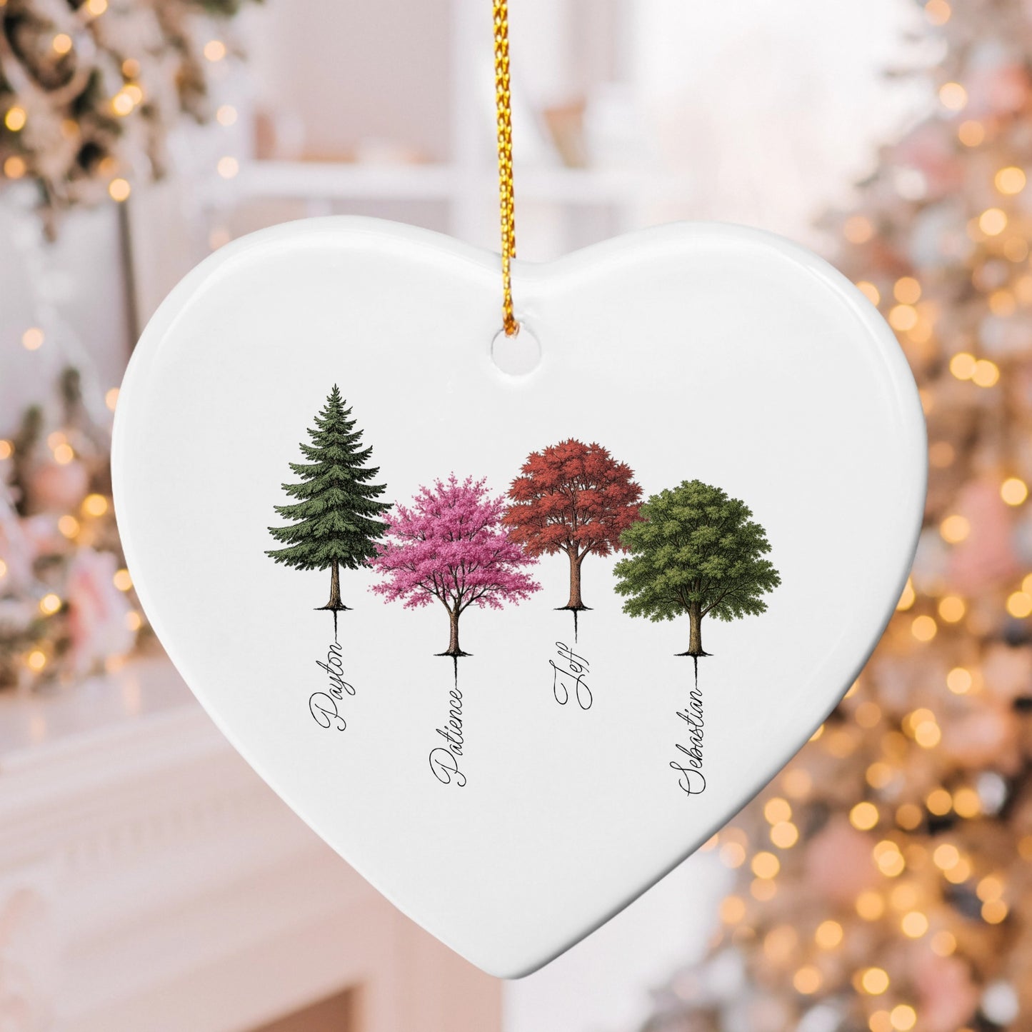 Ceramic Heart Ornament