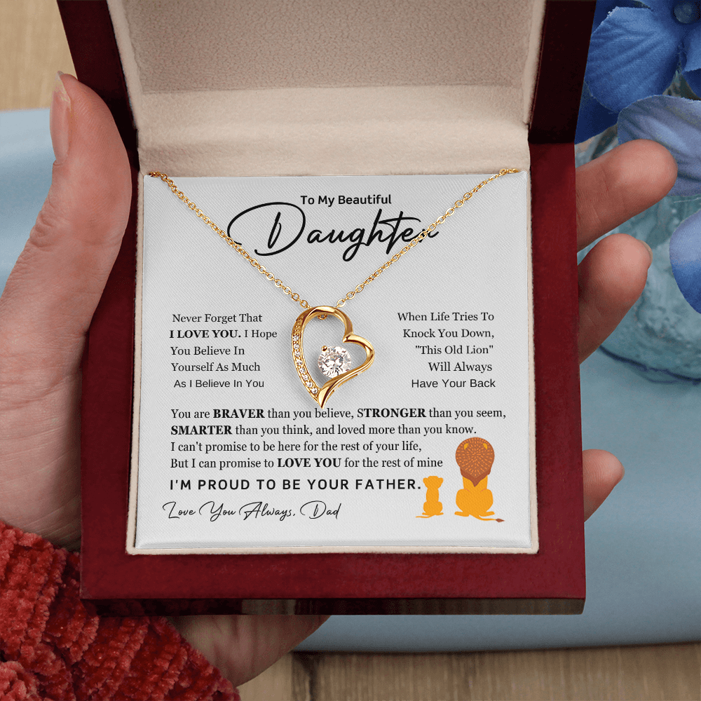 To My Daughter LK2 Necklace