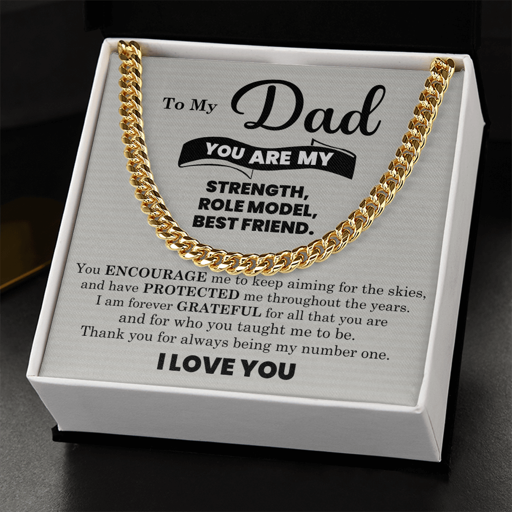 To My Dad CLC Necklace