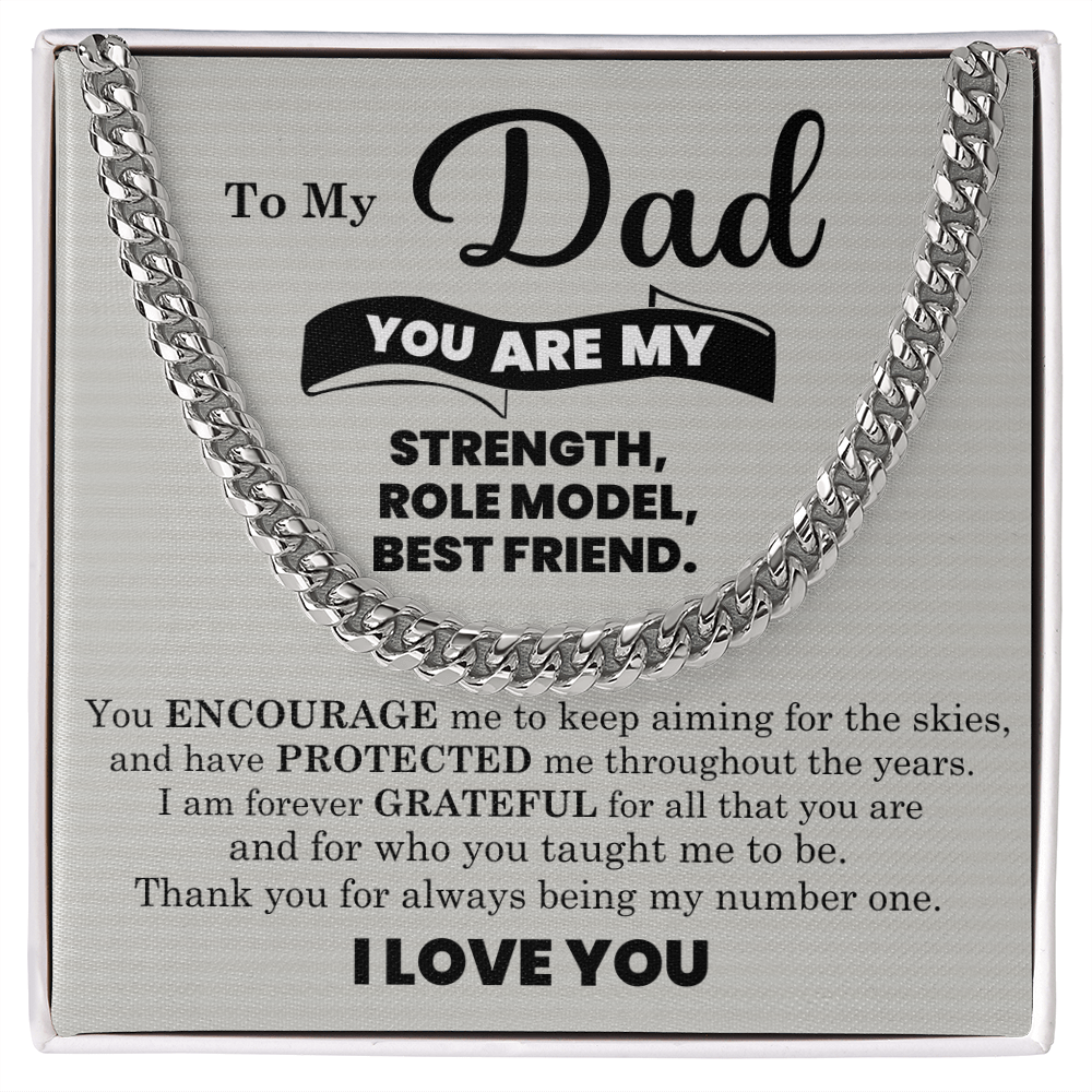 To My Dad CLC Necklace