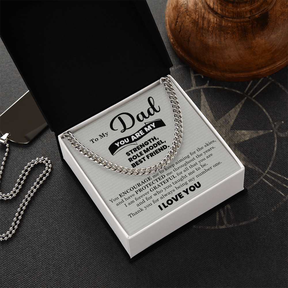 To My Dad CLC Necklace