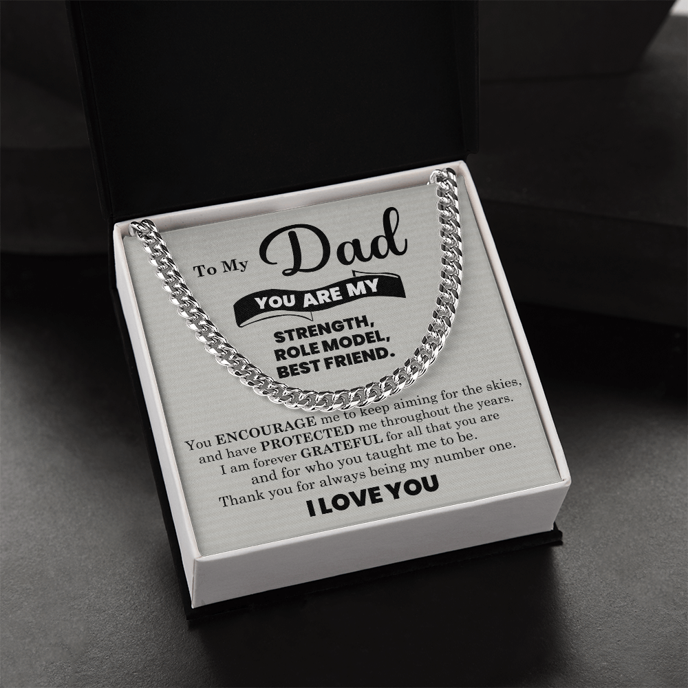 To My Dad CLC Necklace