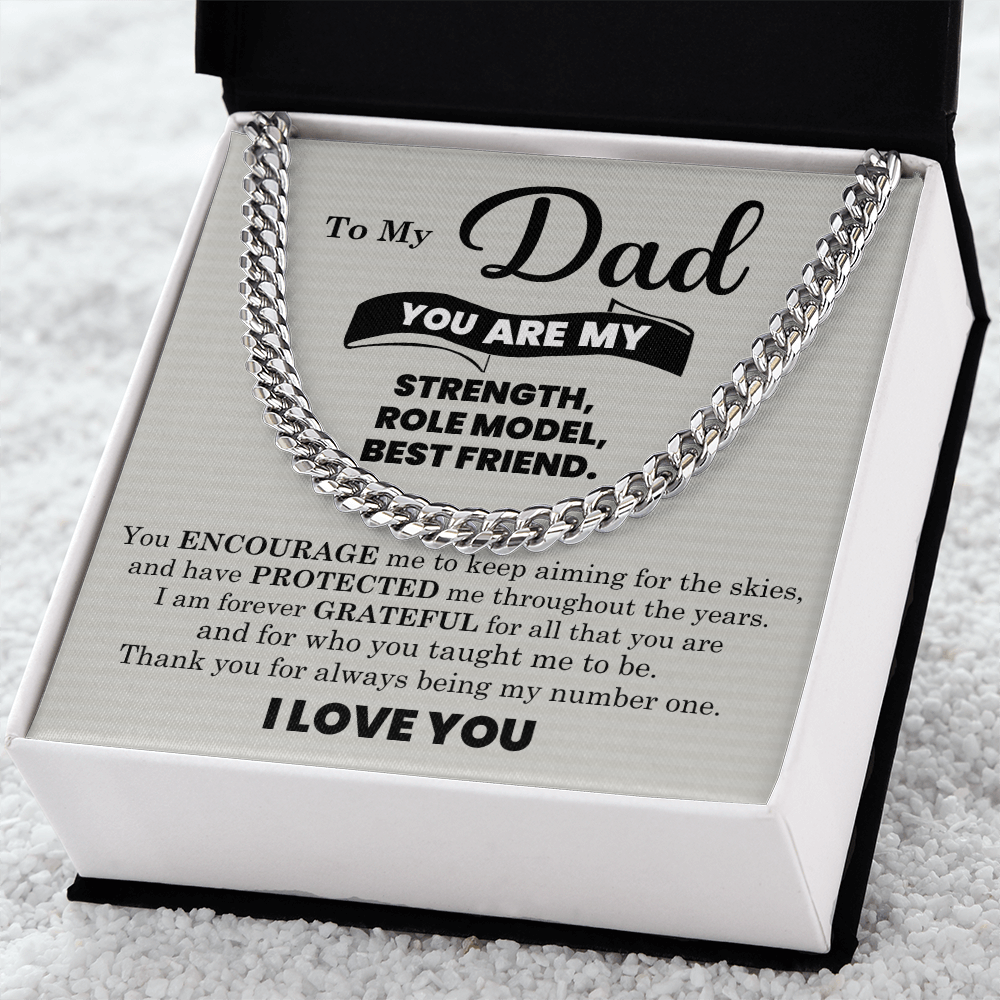 To My Dad CLC Necklace