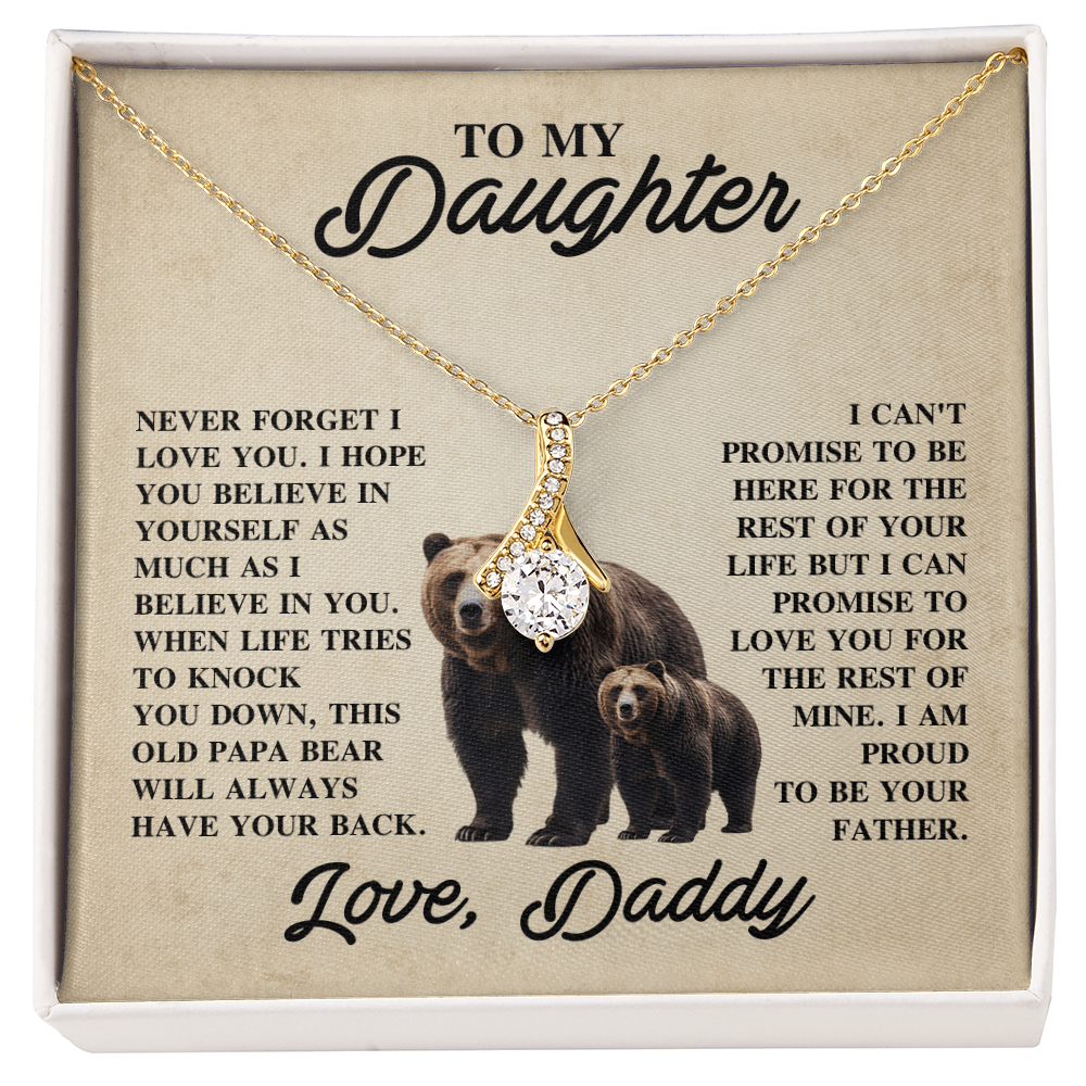 To My Daughter AB1 Necklace