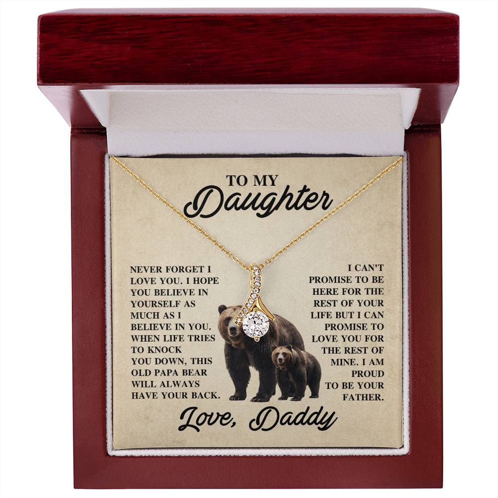 To My Daughter AB1 Necklace