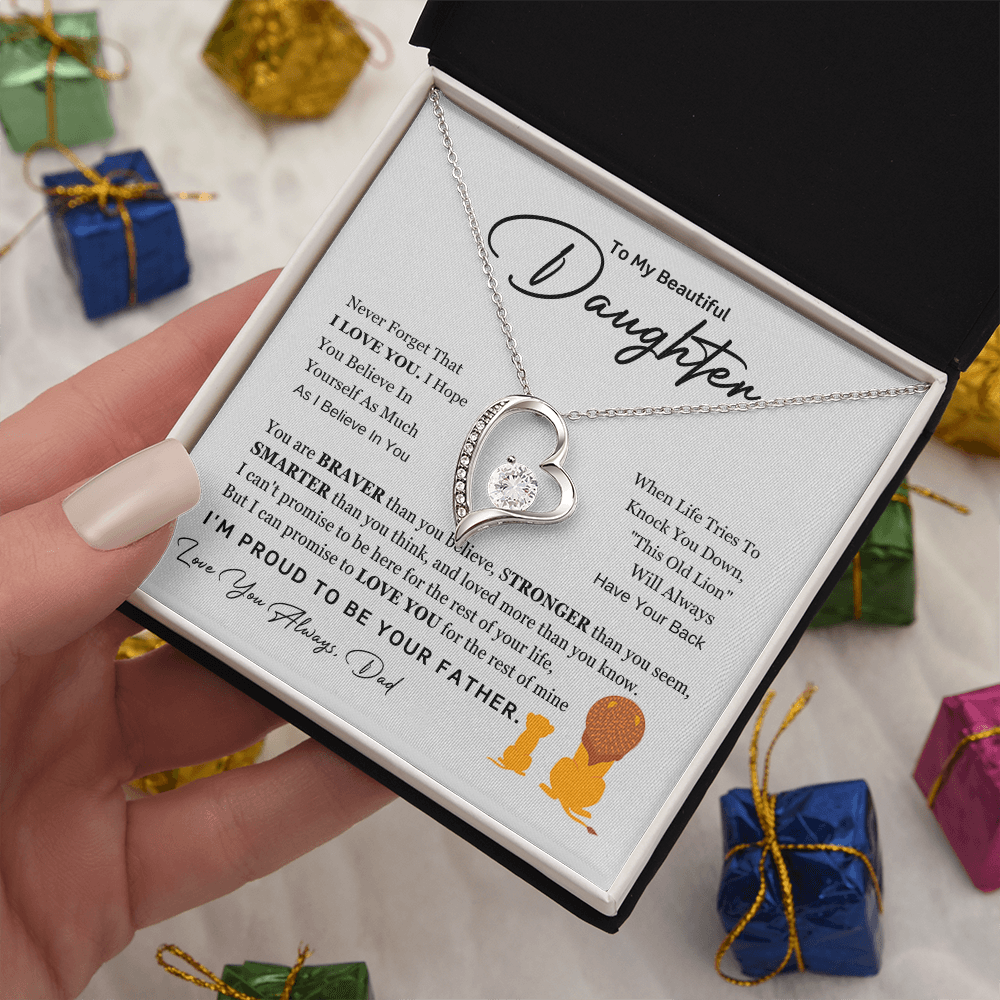 To My Daughter LK2 Necklace