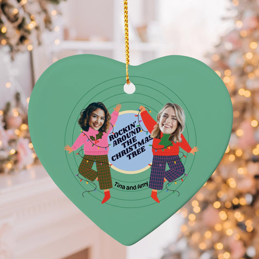 Ceramic Heart Ornament