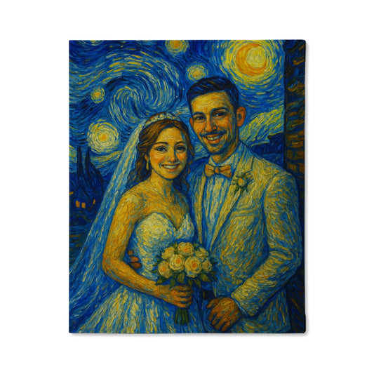 Van Gogh-style Gallery Wrapped Canvas - Personal Photo