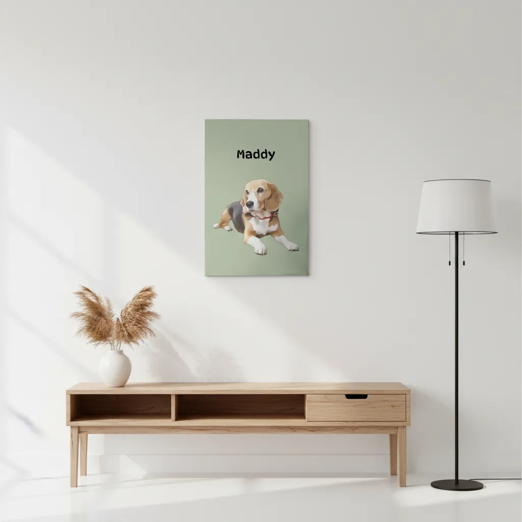 Watercolor Your Photo - Wrapped Canvas