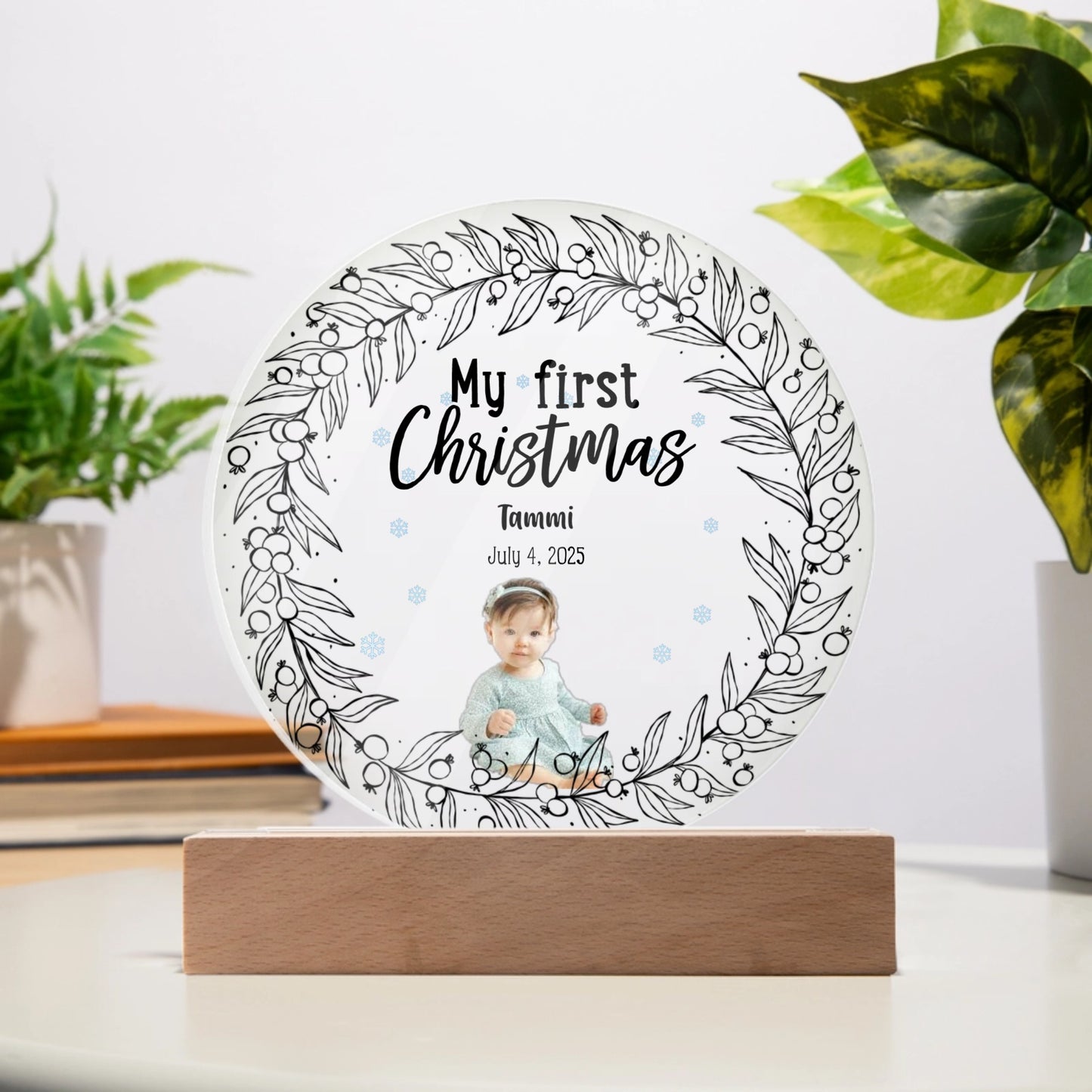 Circle Acrylic Plaque