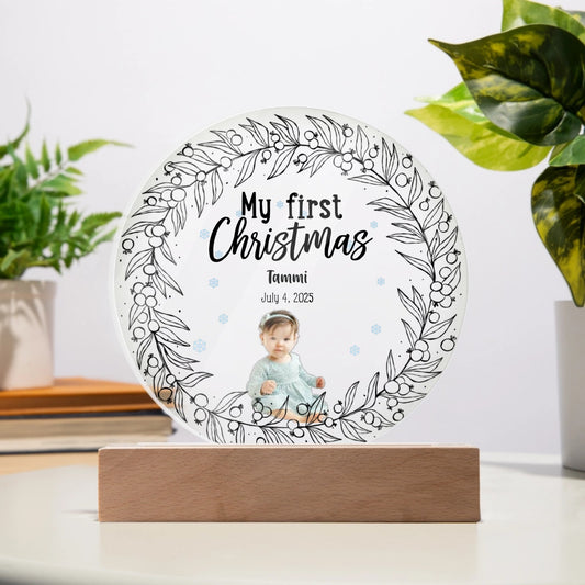 Circle Acrylic Plaque