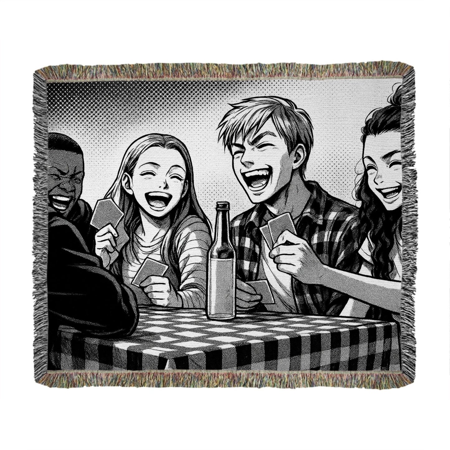 Turn Your Photo Into Anime - Heirloom Woven Blanket