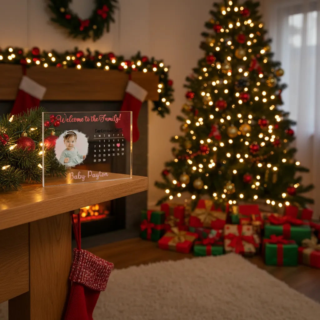 Welcome Calender - Acrylic Block