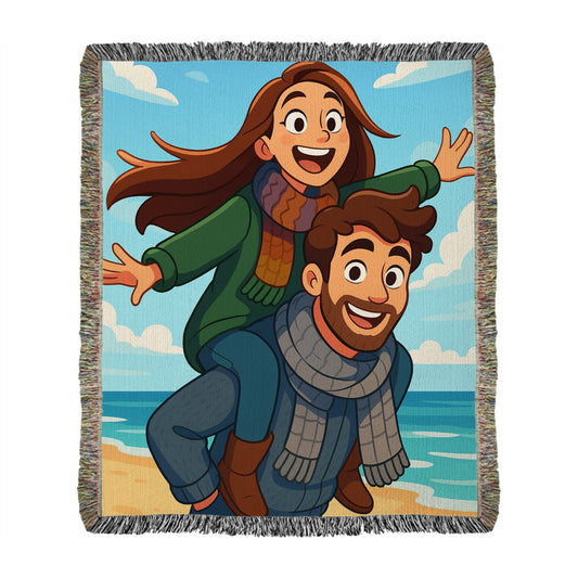 Heirloom Artwork Woven Blanket (Portrait)