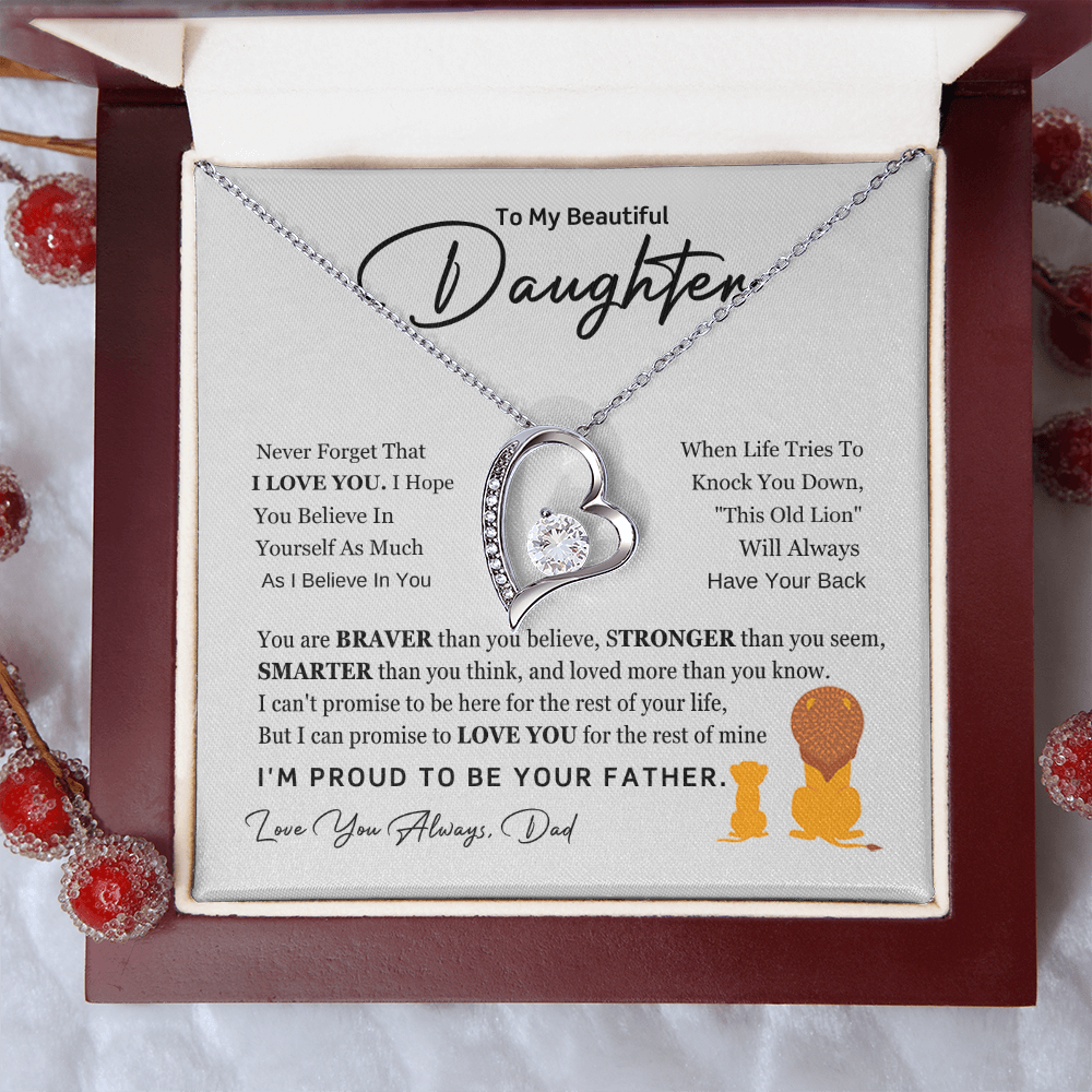 To My Daughter LK2 Necklace