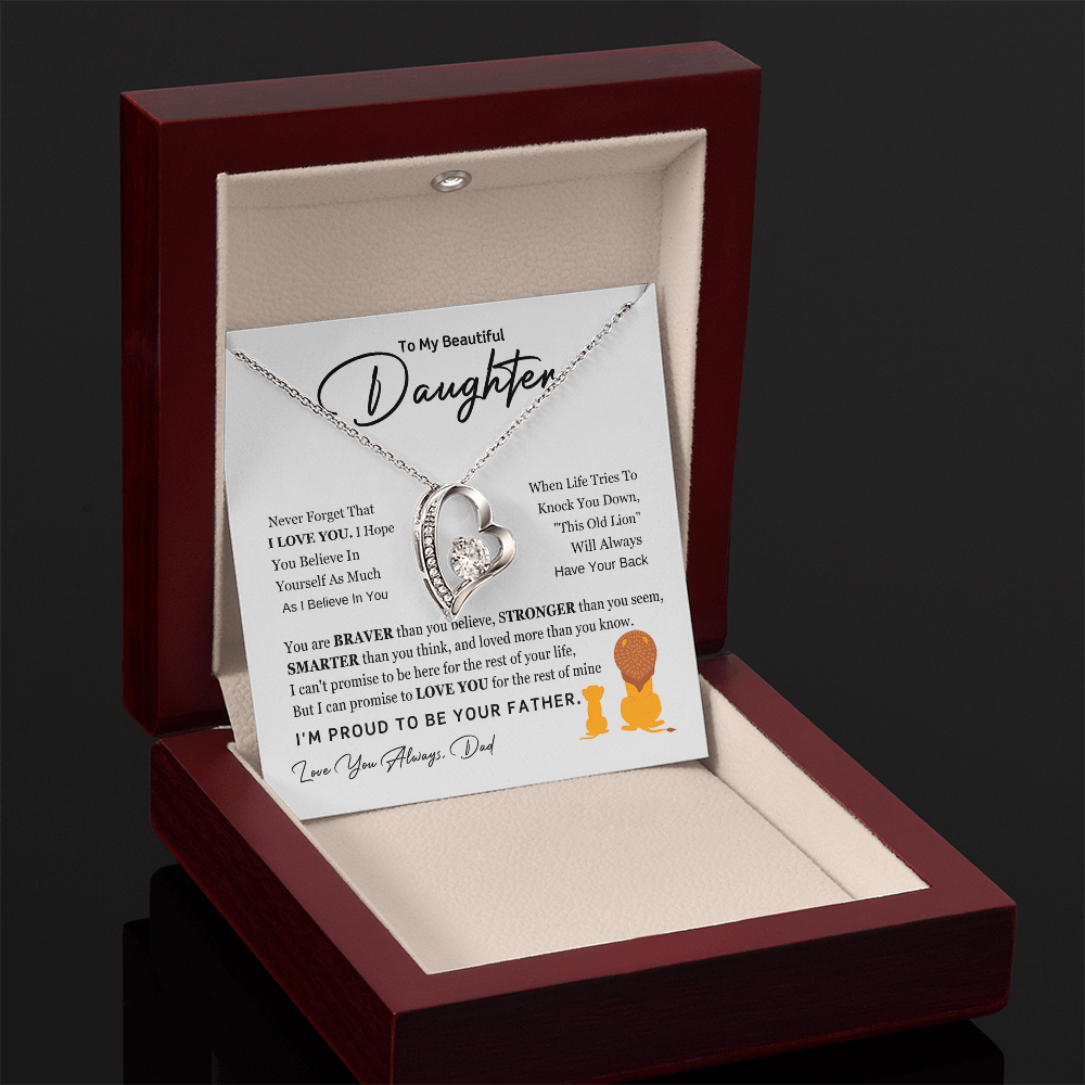 To My Daughter LK2 Necklace