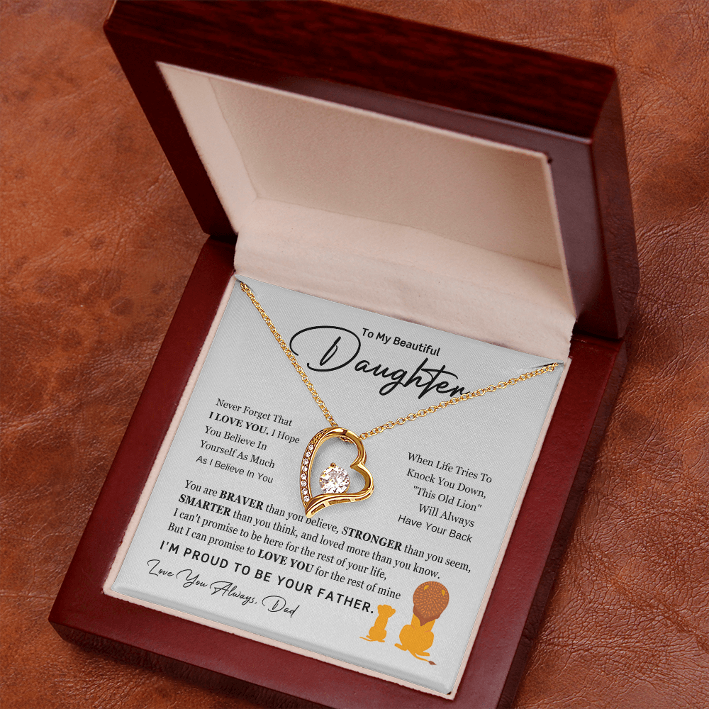 To My Daughter LK2 Necklace