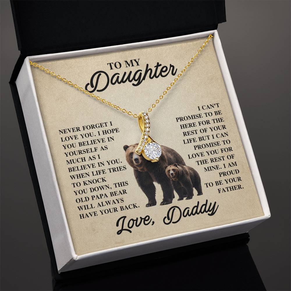 To My Daughter AB1 Necklace