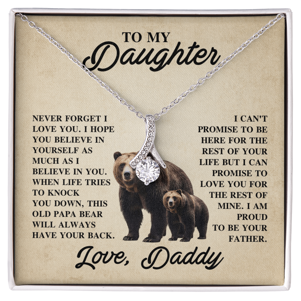 To My Daughter AB1 Necklace