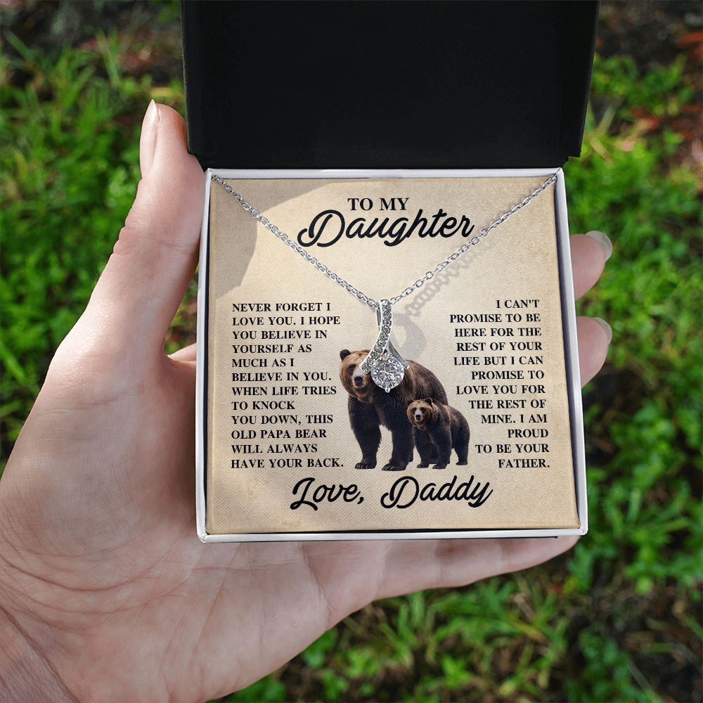 To My Daughter AB1 Necklace