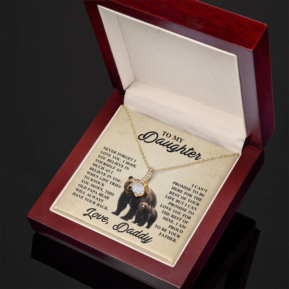 To My Daughter AB1 Necklace