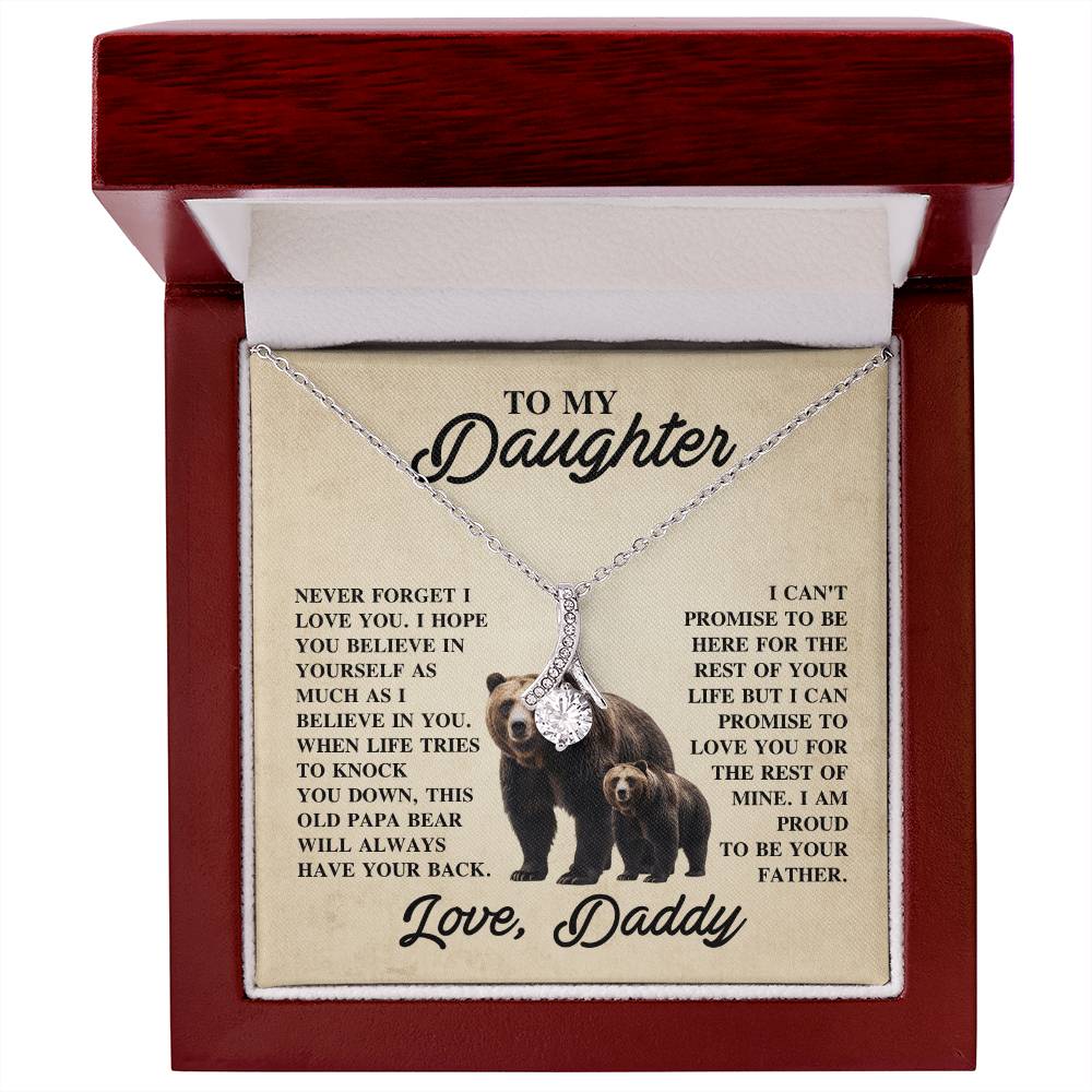 To My Daughter AB1 Necklace
