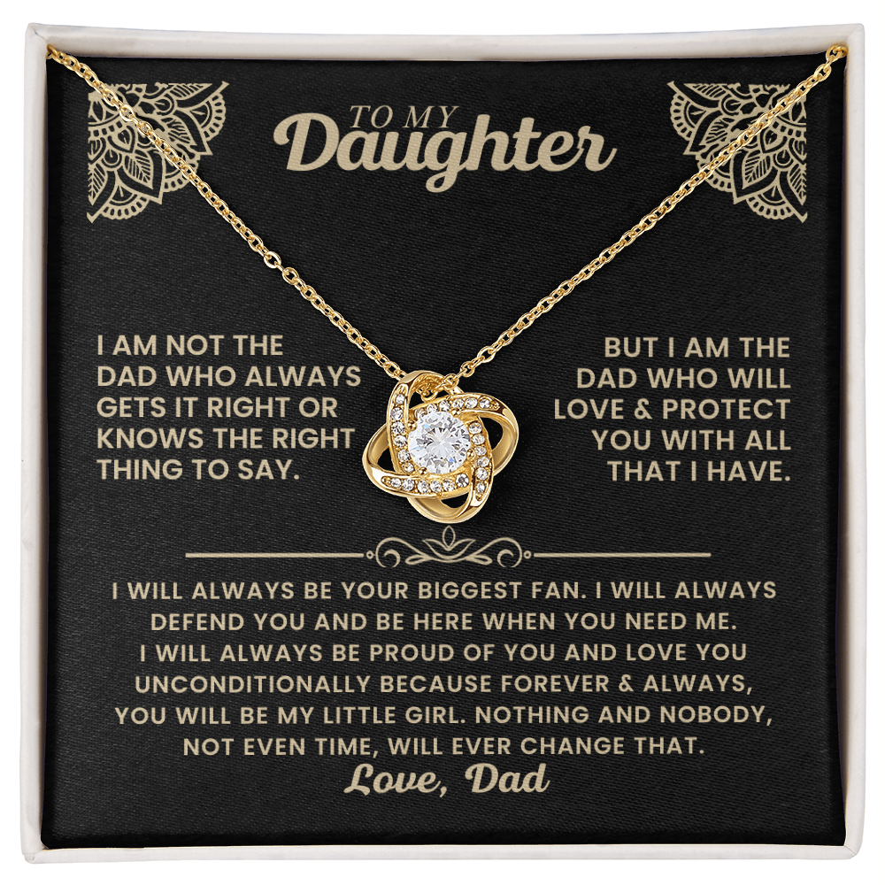 To My Daughter LK1 Necklace