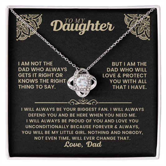 To My Daughter LK1 Necklace