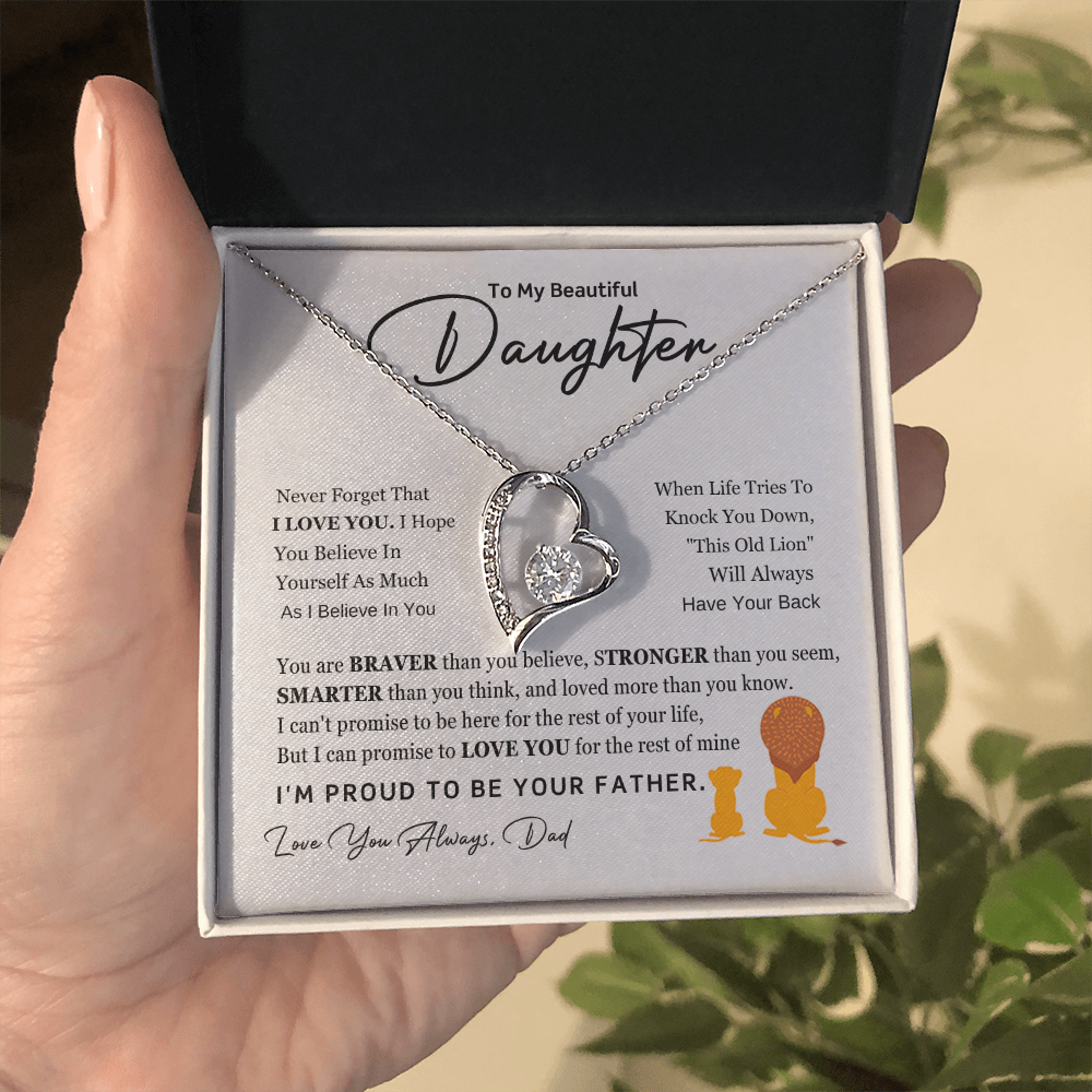 To My Daughter LK2 Necklace