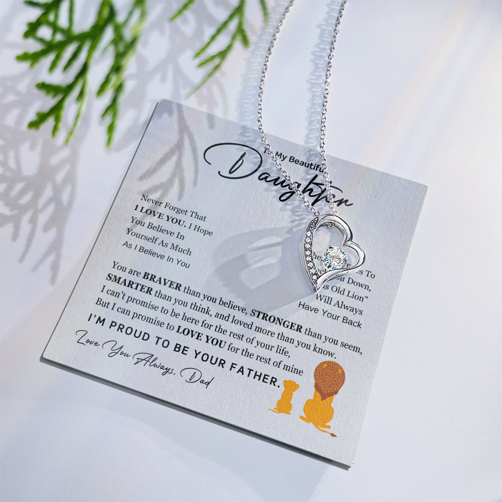 To My Daughter LK2 Necklace
