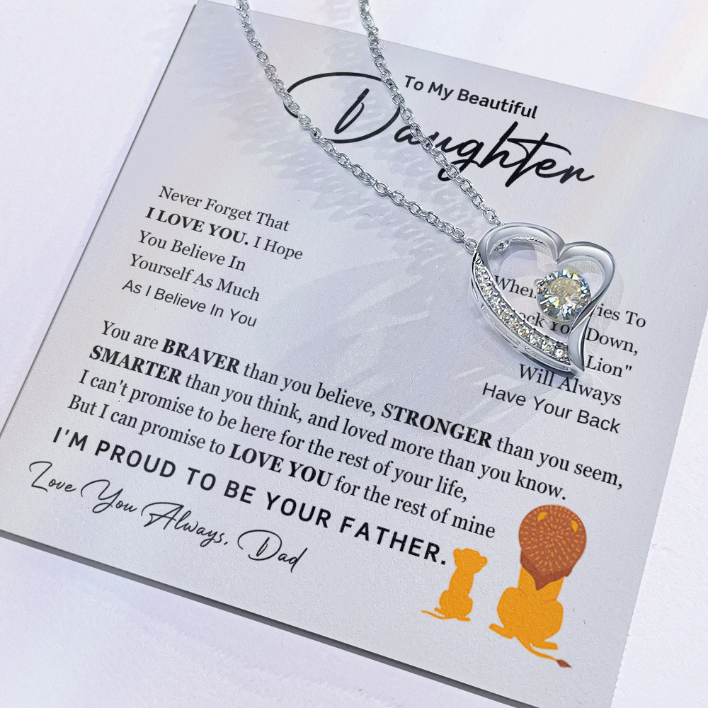 To My Daughter LK2 Necklace