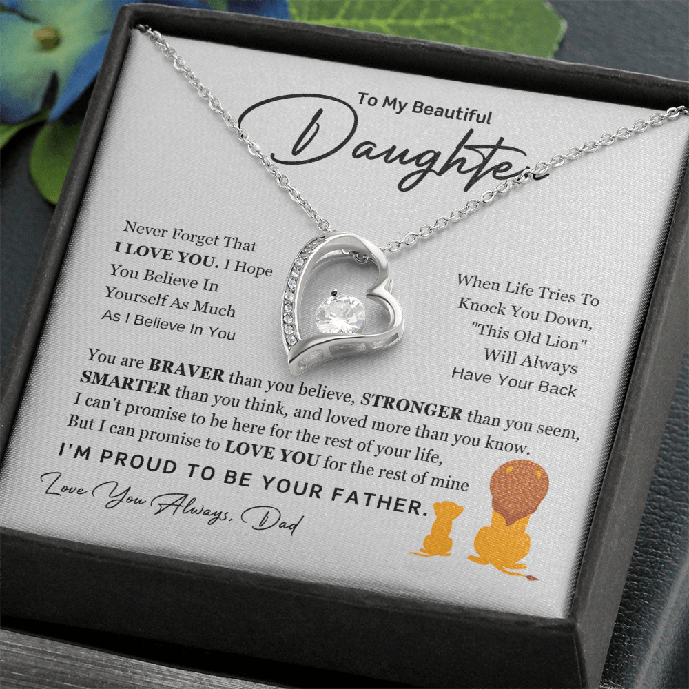 To My Daughter LK2 Necklace