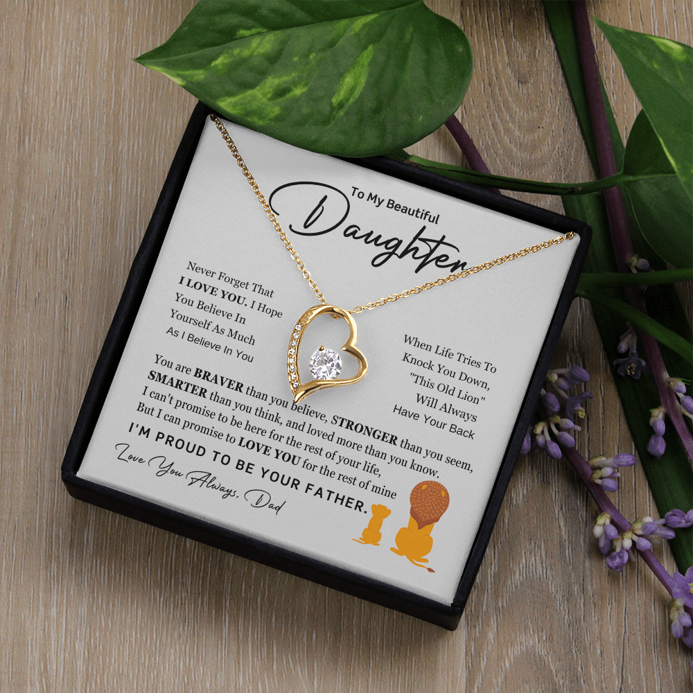 To My Daughter LK2 Necklace