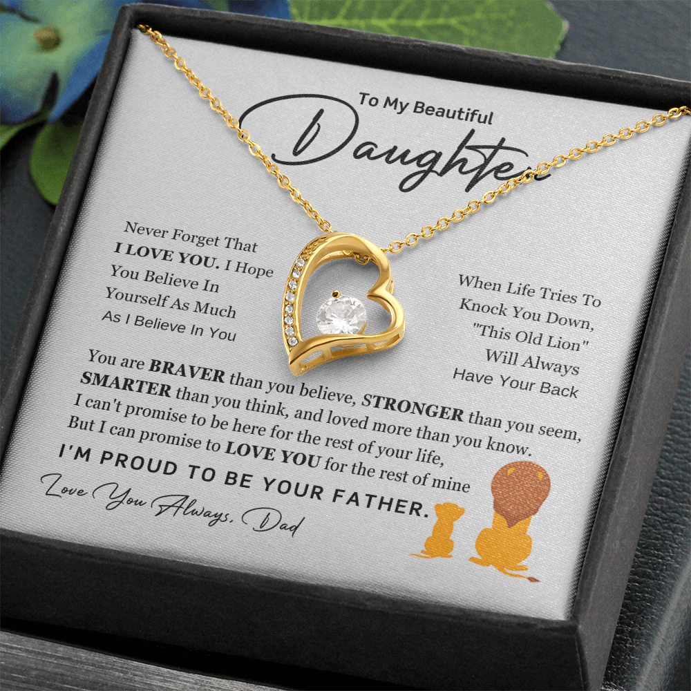 To My Daughter LK2 Necklace
