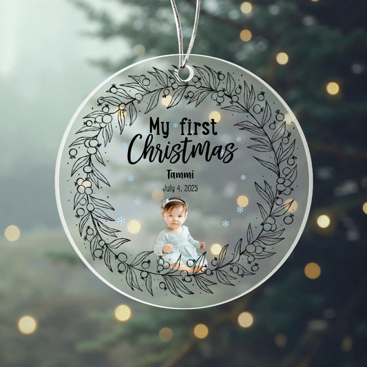 Acrylic Circle Ornament