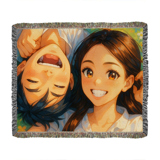 Heirloom Artwork Woven Blanket (Landscape)